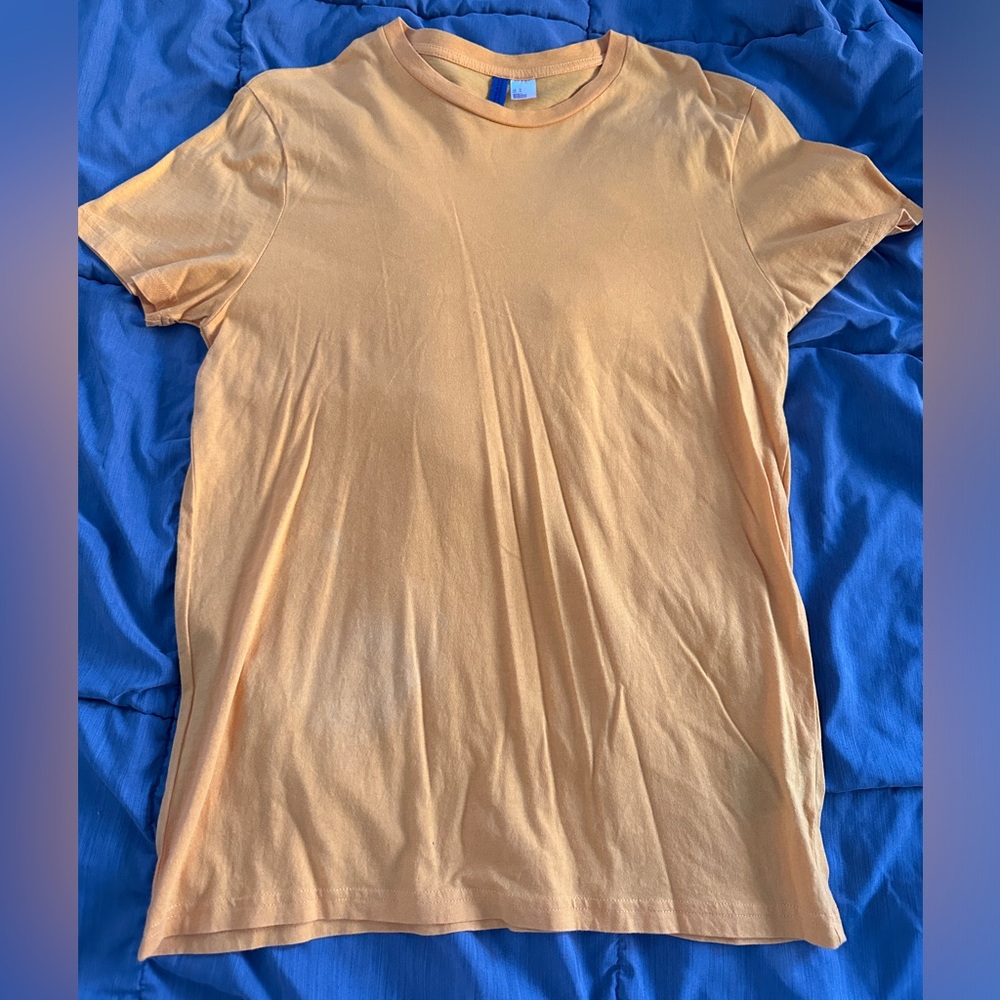 PLAIN ORANGE T-SHIRT